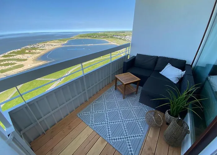 Fewo Lotsenbude Mit Traumhaftem Blick Ueber Die Nordsee Etage 18