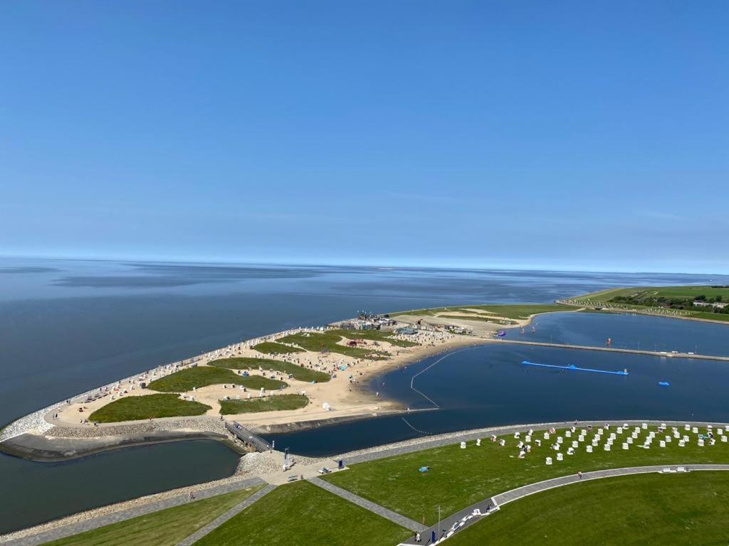 Apartment Lotsenbude Mit Traumhaftem Blick Ueber Nordsee Etage 18 Busum
